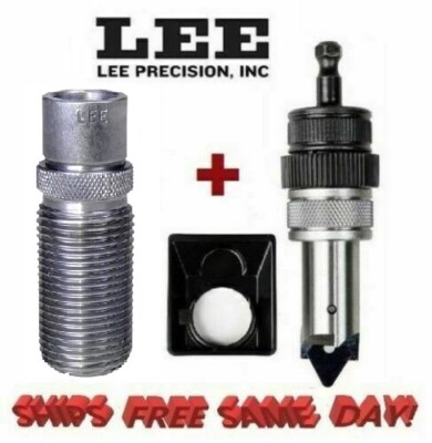 Lee Quick Trim Die w/ Deluxe Power Case Trimmer for 454 Casull NEW! 90670+90174