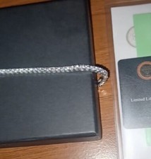 Moissanite Bracelet 3mm 6 in. Has Certificate Made On Order 