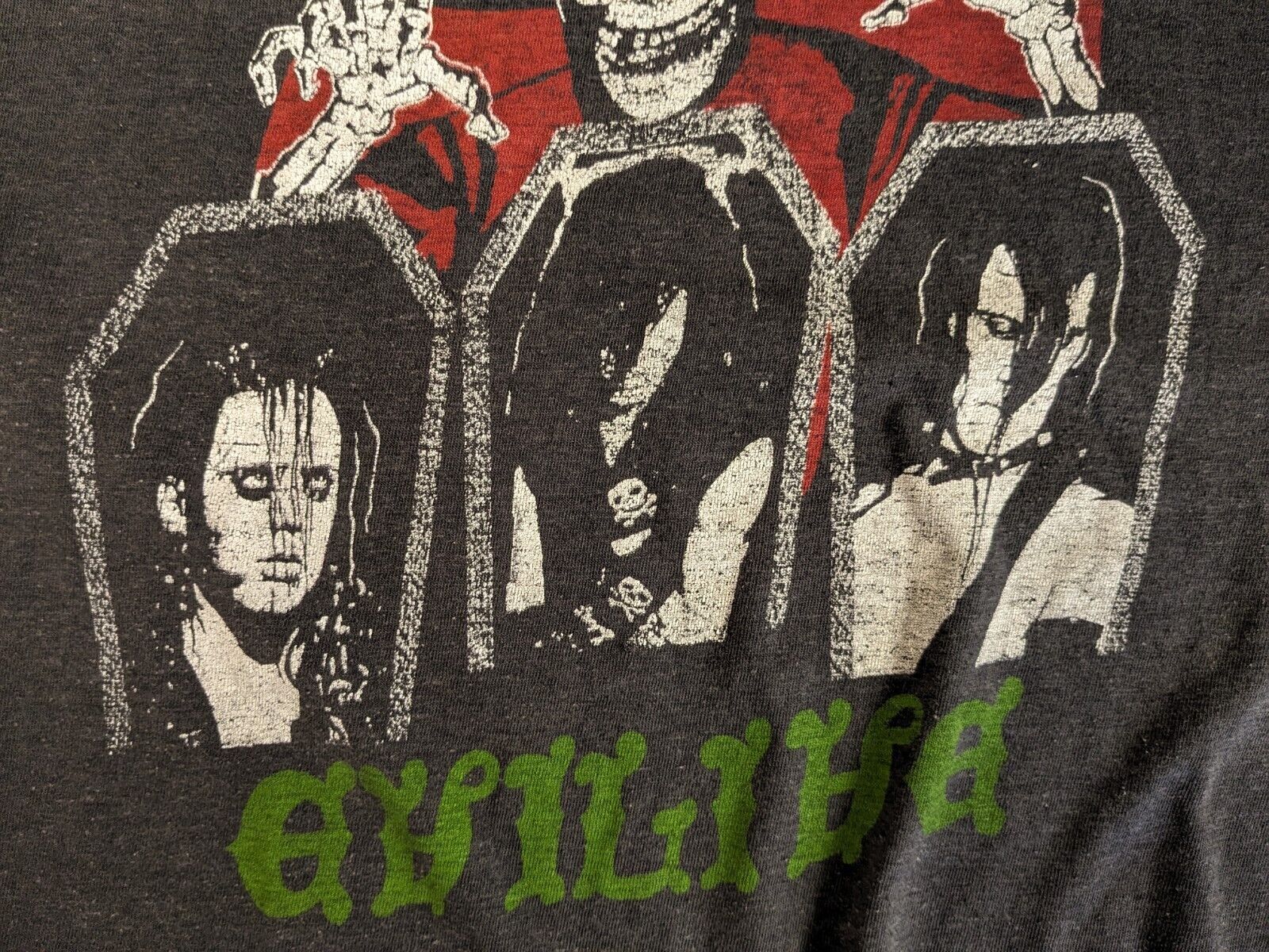 Vintage 1980s MISFITS Evilive T-Shirt Danzig KBD … - image 9