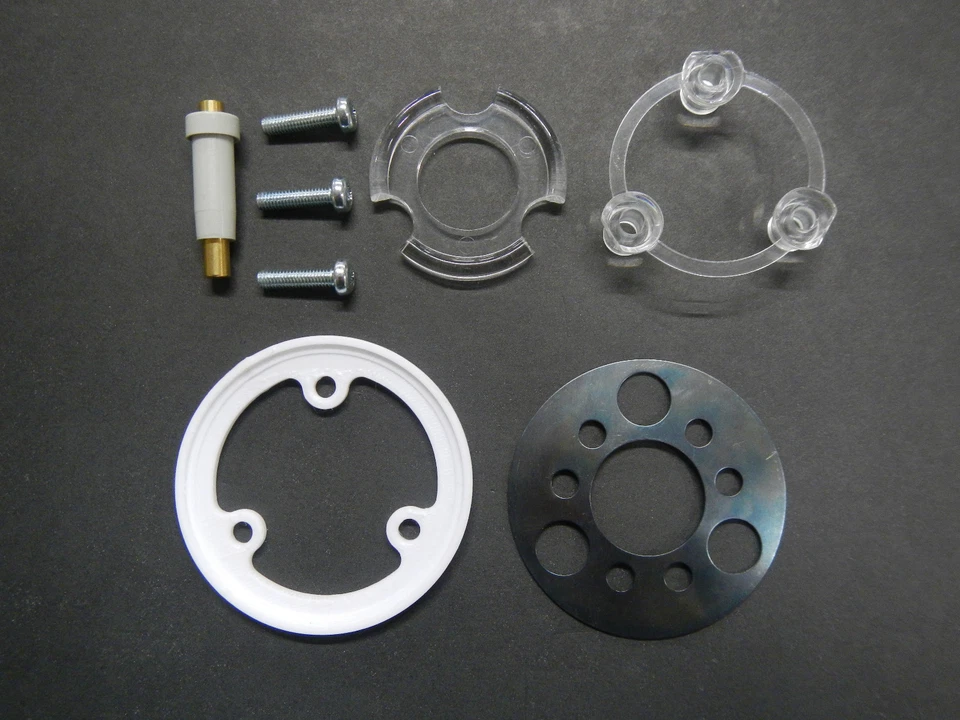 65 66 Buick Wildcat Madera de Nogal Volante Bocina Barra Piezas 1965 1966 NUEVO Foto 2 de 4