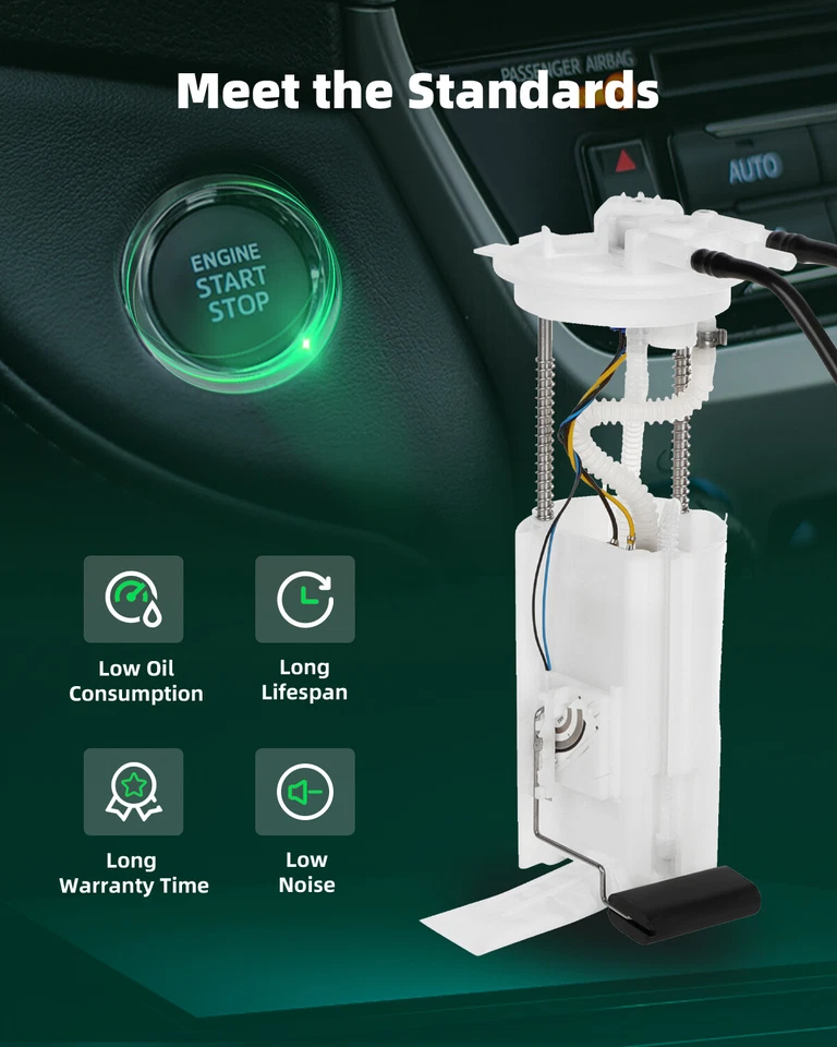 Conjunto de bomba de combustible para Chevrolet Pontiac Oldsmobile E3507M 2000-2005 Foto 3 de 4