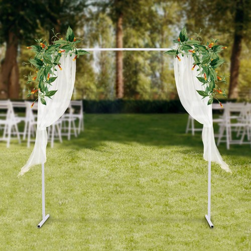 Wedding Arch Flower Frame Square Entry Balloon Stand Party Backdrop Display New - Afbeelding 1 van 11