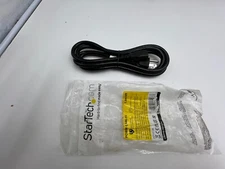 QTY 2 Startech 6ft (1.8m)  Power Cord, NEMA 5-15P to C13 AC Power PXT101146