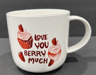 Opal House Stoneware Love you Berry much Coffee Mug
