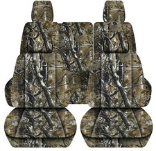 Frontrear Tree Camo Custom Fit Car Seat Covers Fits Jk Wrangler 4dr 2007-2018
