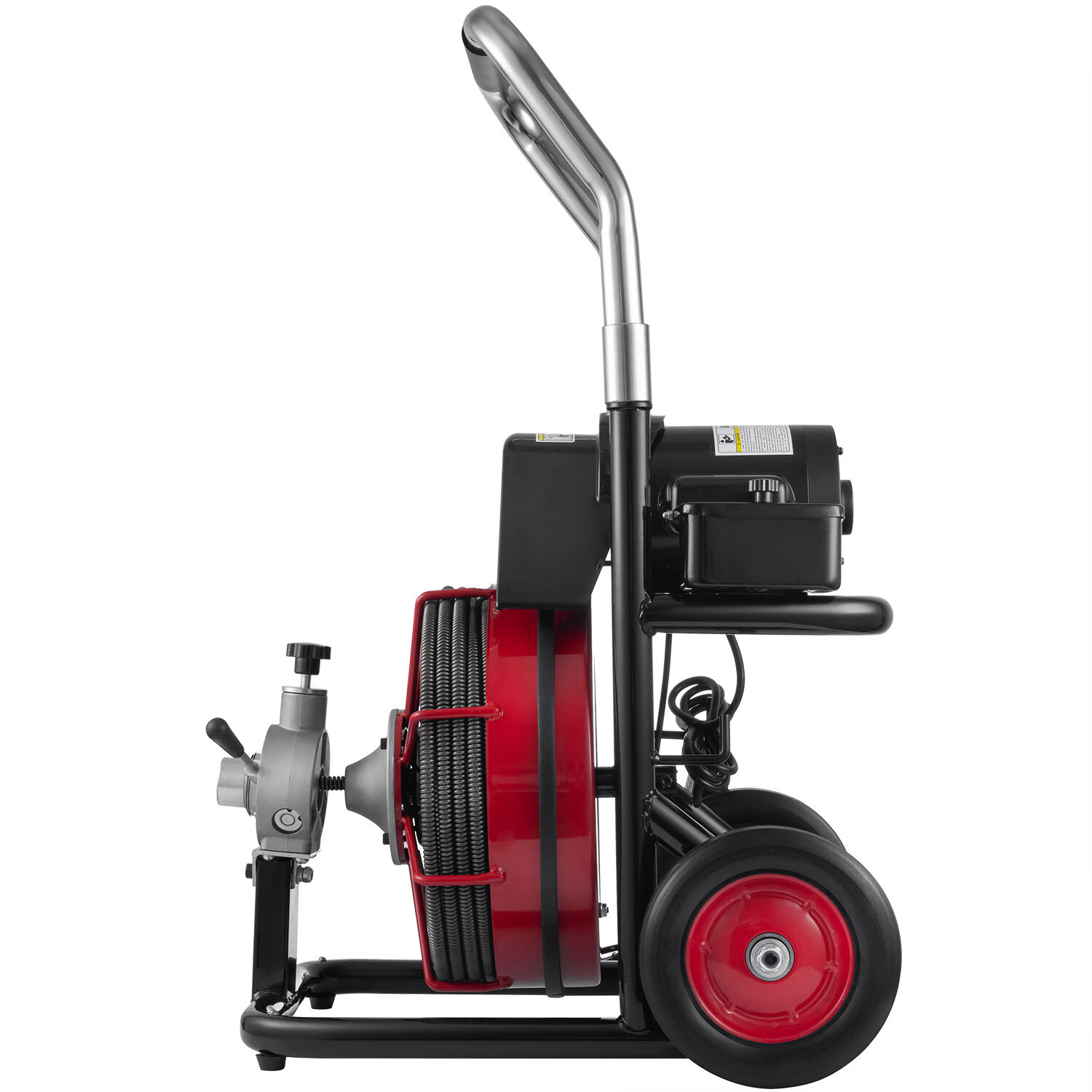 1/2" 100FT Commercial Drain Auger Cleaner Electric Sewer Snake Cleaning