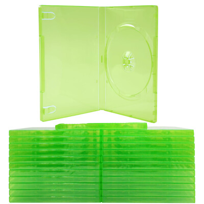 Lot Of 10 New Replacement Cases For XBOX 360 OEM Translucent Green