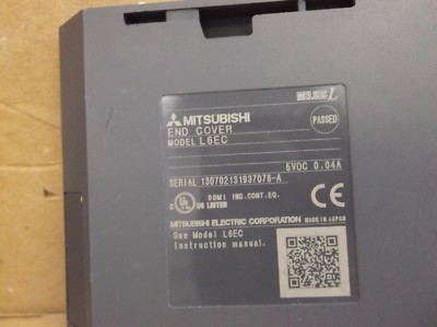 L6EC Mitsubishi PLC L-Series End Cover Module Card L6EC Mitsubishi PLC L-Series End Cover Module Card