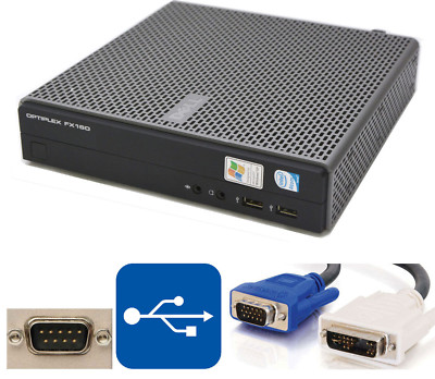 KLEINER PC DELL FX160 80GB HDD 2GB SSD SATA FESTPLATTE 2 GB DDR2 LEISE O32 MM