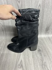 Women’s Dune London Rosa Black Leather Ankle Boots UK Size 7 Brand New 