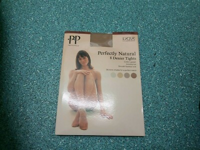 Pretty Polly Medium Perfect Nude 8 Denier Perfectly Natural Tights
