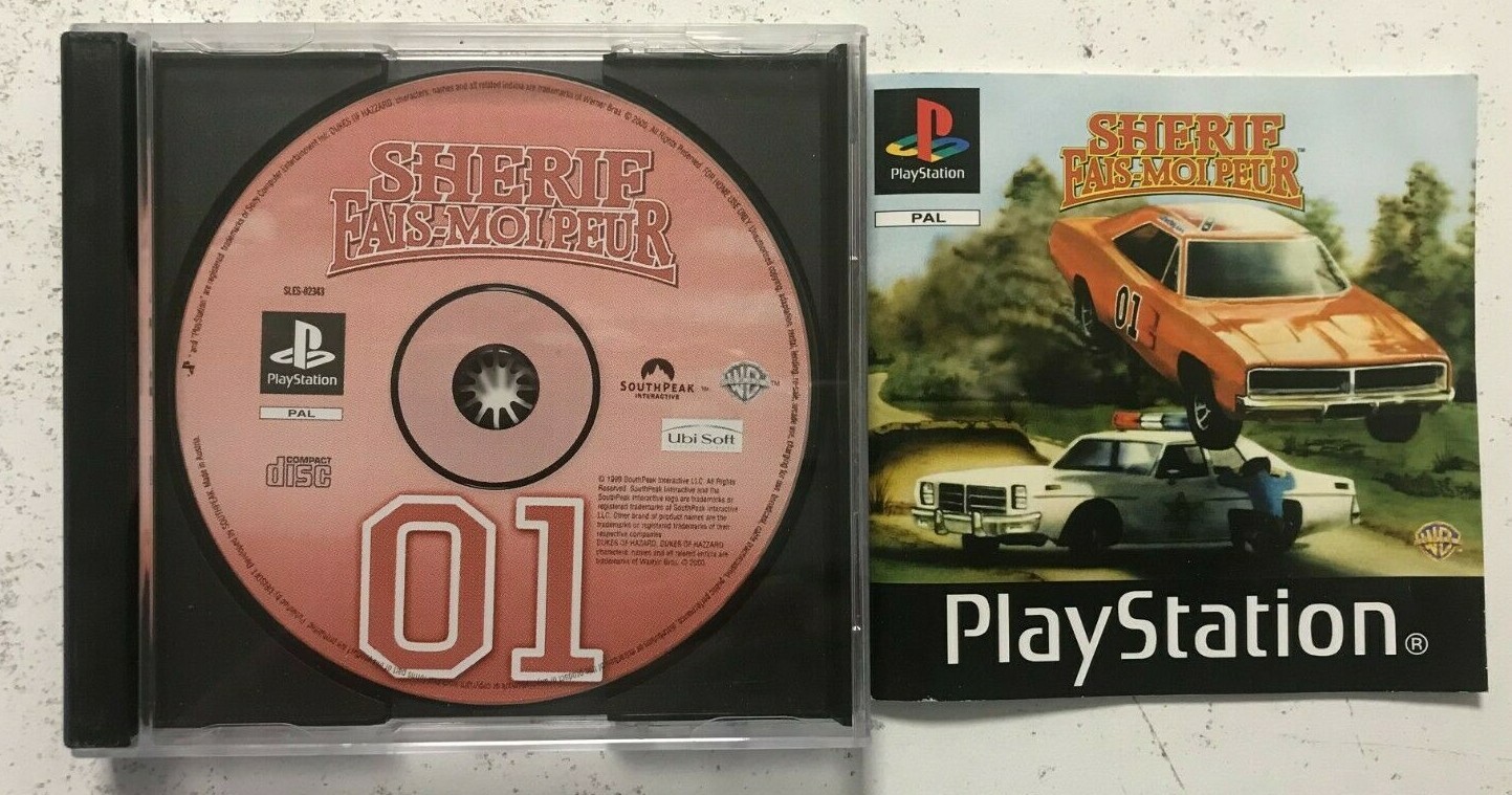 Sherif Fais-Moi Peur N°02343 PS1 