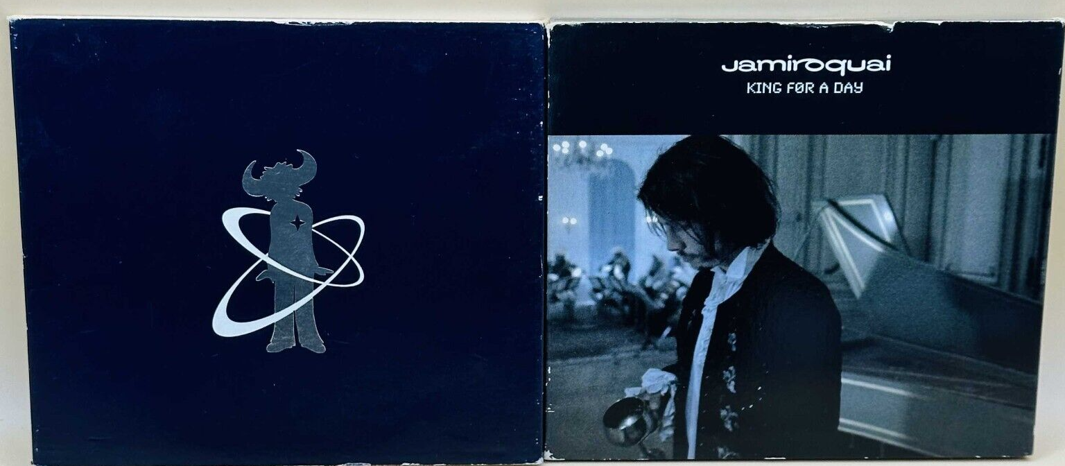 Jamiroquai - King For A Day & Cosmic Girl CD Singles