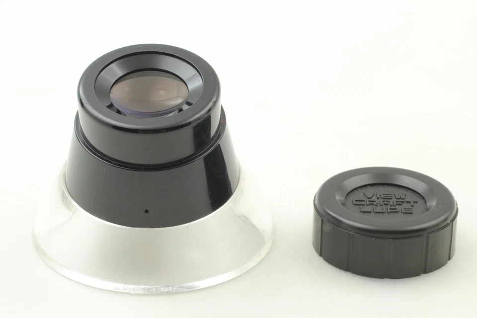 [Casi COMO NUEVA] Lupa artesanal Konica View con tapa de JAPÓN Foto 2 de 4
