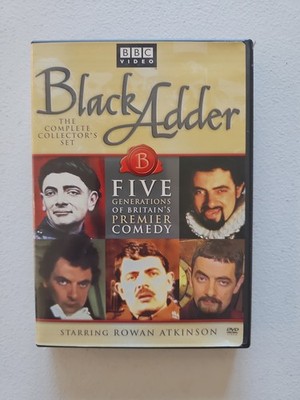Black Adder DVD Complete Collector's Set of 5 - BBC Video - Rowan Atkinson