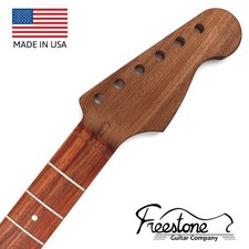 Guitar Neck - Padauk on Sapele- S Style - Fits Fender Stratocaster
