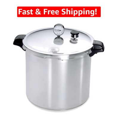 #ad #ad Safe 23 Quart Induction Pressure Canner Includes Cooking Rack amp; Guide $360.97