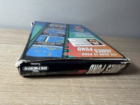 James Pond: Underwater Agent Sega Genesis Complete With Manual CARDBOARD BOX