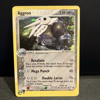 Pokémon Aggron 1/109 Ruby and Sapphire Holo Arita