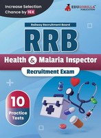 Rrb Health And Malaria Inspector Recruitment Exam Book 2023 (English Edition)...