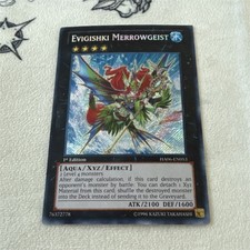 Yu-Gi-Oh! TCG Evigishki Merrowgeist HA06-EN053 1st Edition Effect Xyz Holo