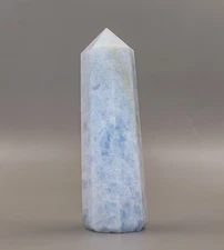 160mm Blue Celestite Healing Meditation Power Reiki Chakra Stone Tower Point