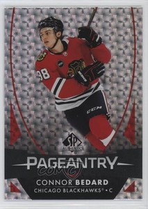 2023-24 SP Authentic Pageantry Connor Bedard #P-61 Rookie RC