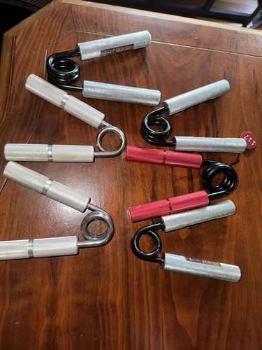 Collection Of (6) Grip Strength Trainer (various Brands Please Read Description