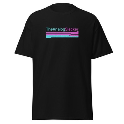 TheAnalogSlacker T Shirt Retro Synthwave Graphic Tee Vintage 80s Cyberpunk Tee