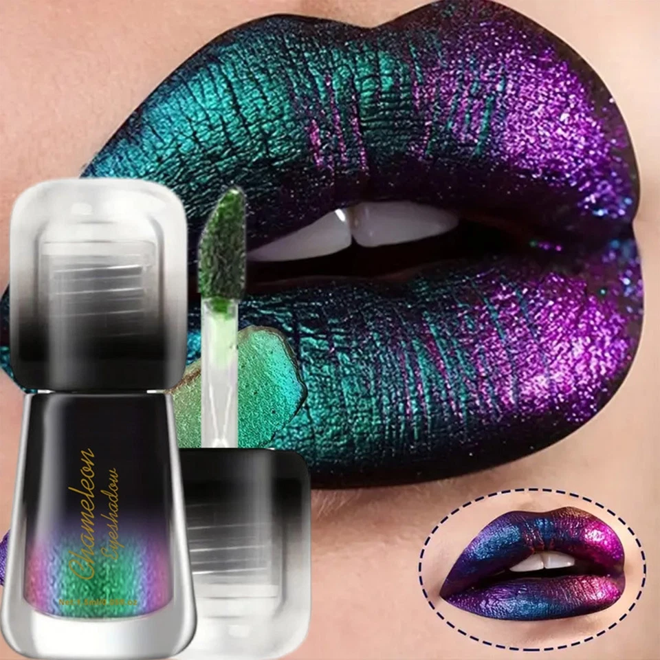 1Pc Liquid Eyeshadow Festival Party Chameleon For Face Eye Makeup Shiny Women - Image 3 of 4