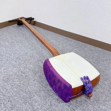 Hosozao Shamisen Japanese Traditional Musical Instrument