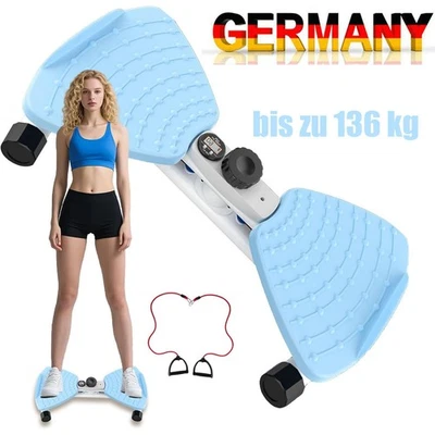 MARKENLOS Waist Twisting Disc Twist Board Fitness Taille Drehscheibe Hüfttrainer Kordelzug