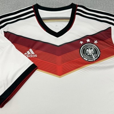 Adidas Germany 2014 World Cup Home Soccer Jersey Mens Large G87445 DFB