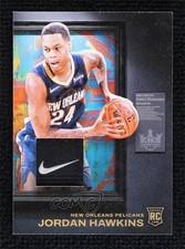 2023 Court Kings Debut Showcase Memorabilia Super Prime 1/1 Jordan Hawkins o8c