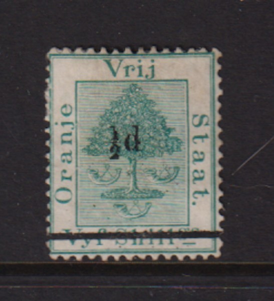 Orange River Colony - #22 mint, cat. $ 25.00