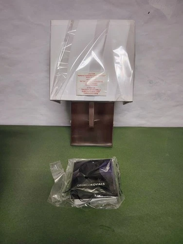 George Kovacs P470-084 1 Light Wall Sconce, Brushed Nickel*NEW* - Picture 5 of 6