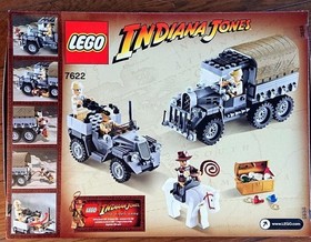 LEGO Indiana Jones Race For The Stolen Treasure 7622 In 2008 New Retired