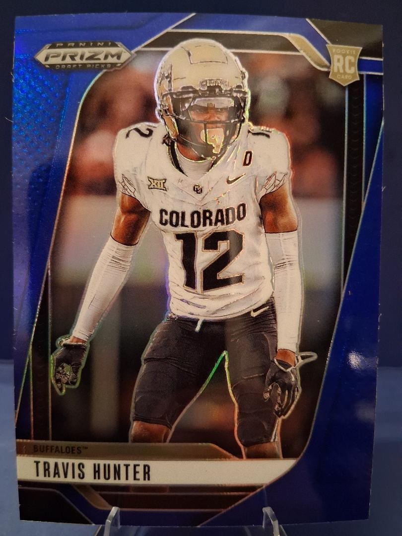 2025 Panini Prizm Draft Picks - Travis Hunter #21 - Blue - 132/249
