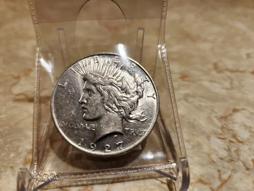 1927-D Peace Dollar — photo from another recent sale