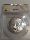 1962 P ANACS MS63 Franklin Half Dollar 50¢  Toner