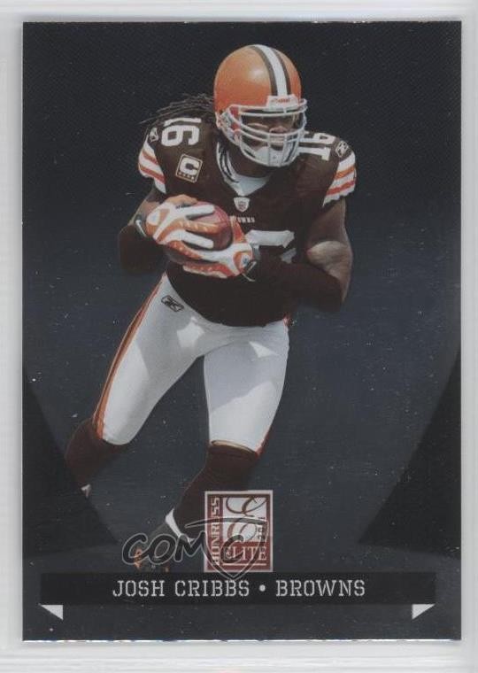 2011 Donruss Elite Josh Cribbs #24 1i3