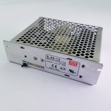 Original Mean Well S-40-12 Power Supply USA Seller and Free Shipping