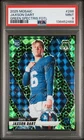 2025 PANINI MOSAIC GREEN SPECTRIS FOTL #288 JAXSON DART ROOKIE RC 3/13 PSA 9