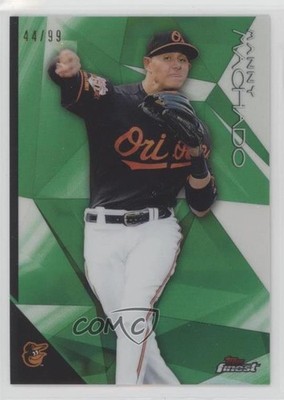 2015 Topps Finest Green Refractor 44/99 Manny Machado #61 0rx0