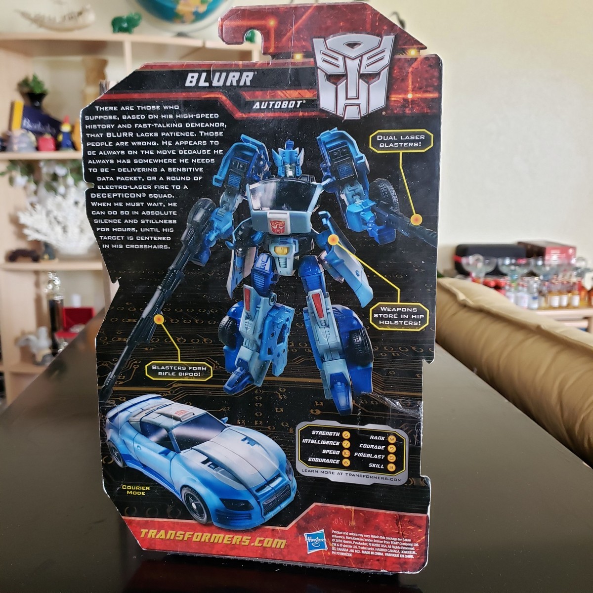 2010 Transformers Generations Deluxe Class: Blurr | eBay