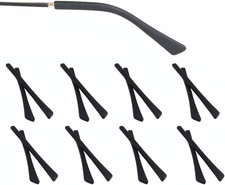 Eyeglass Replacement Temples,Silicone Glasses End Tips Ear Sock Pieces Sleeve fo