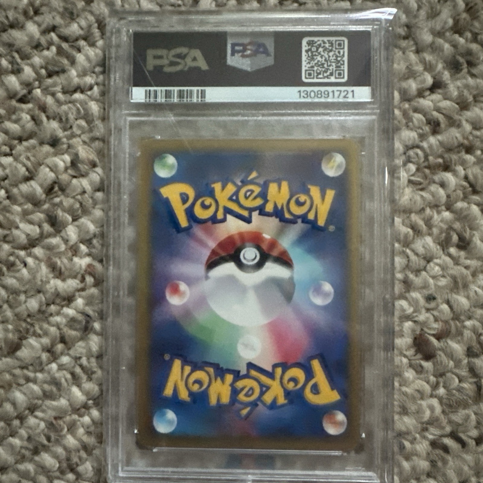 PSA 9 2001 Japanese Pokemon VS Morty's Marowak #023 1st Edition view 2