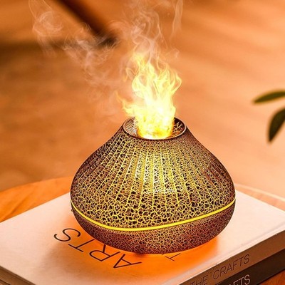 Flame Upgrade 7 Farben ätherisches Öl Aromatherapie Diffusor A18 für Home Office