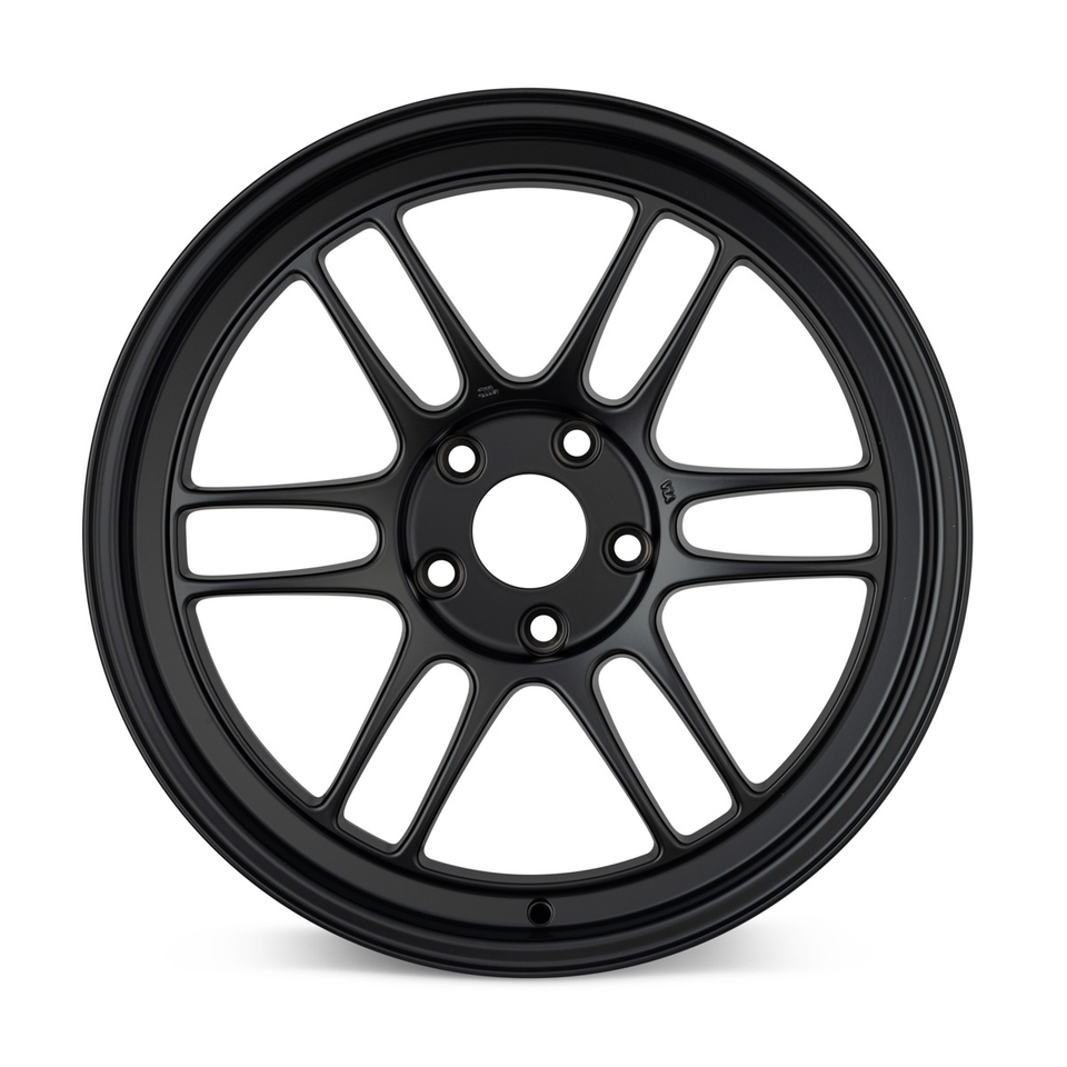 Enkei RPF1 17x8 5x100 45mm Offset 73mm Bore Matte Black Wheel 02-10 WRX & 04 STI main image 1