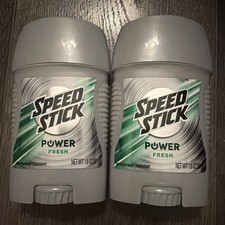 SPEED STICK All Day FRESH/POWER FRESH/COOL CLEAN- 24 HR Deodorant LOT OF 2   